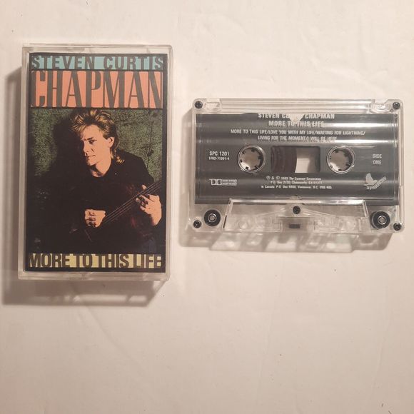 3 Vintage Steven Curtis Chapman Cassettes - Inspirational Music Collection - Picture 5 of 8